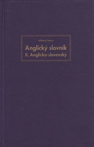 ANGLICKY SLOVNIK - II. ANGLICKO-SLOVENSKY