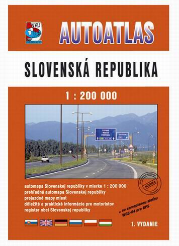 AUTOATLAS SLOVENSKA REPUBLIKA 1:200 000