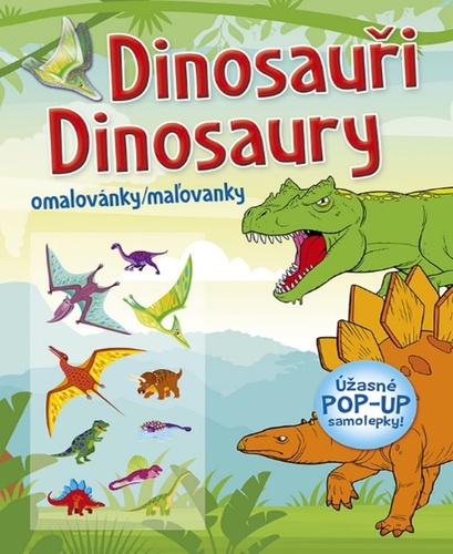 Omalovnky / Maovanky: Dinosaui / Dinosaury