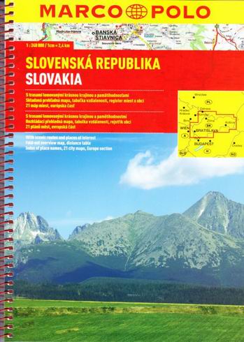 SLOVENSKA REPUBLIKA 1:240 000
