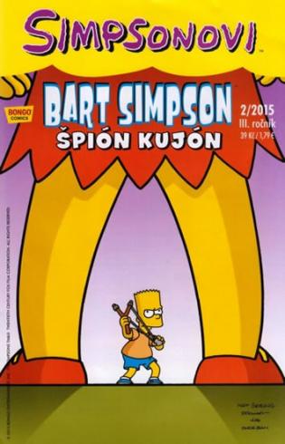 SIMPSONOVI BART SIMPSON - SPION KUJON