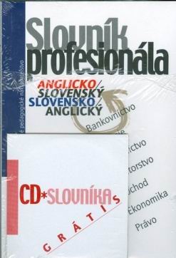 SLOVNIK PROFESIONALA ANGLICKO-SLOVENSKY SLOVENSKO-ANGLICKY + CD SLOVNIK GRATIS