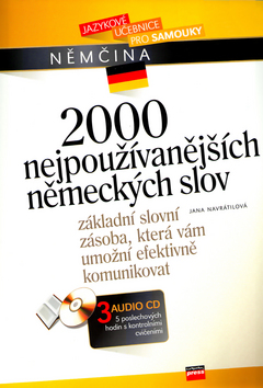 2000 NEJPOUZIVANEJSICH NEMECKYCH SLOV + CD.