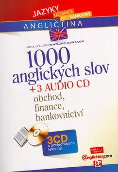 1000 ANGLICKYCH SLOV + 3 AUDIO CD.