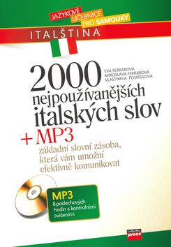 2000 NEJPOUZIVANEJSICH ITALSKYCH SLOV + MP3.