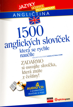 1500 ANGLICKYCH SLOVICEK, KTERA SE RYCHLE NAUCITE +4 AUDIO CD