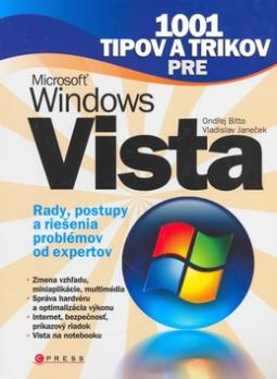 MICROSOFT  WINDOWS VISTA 1001 TIPOV A TRIKOV PRE + CD.
