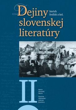 DEJINY SLOVENSKEJ LITERATURY II