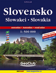 SLOVENSKO 1:500 000 - AUTOATLAS
