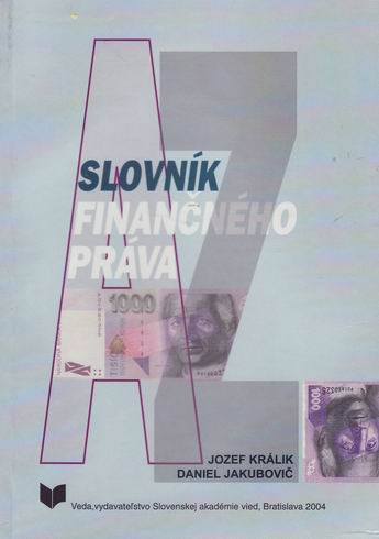 SLOVNIK FINANCNEHO PRAVA