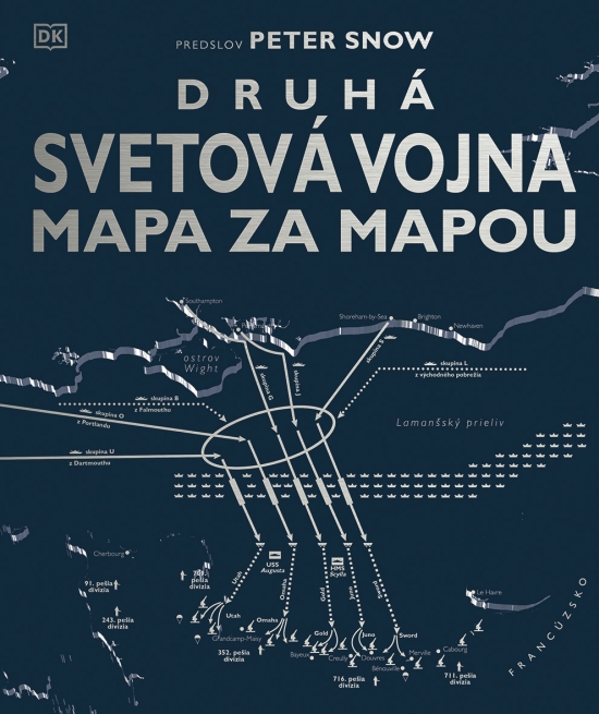 DRUHA SVETOVA VOJNA MAPA ZA MAPOU