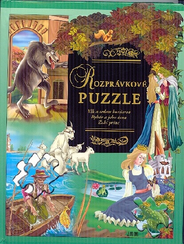 ROZPRAVKOVE PUZZLE - VLK A SEDEM KOZLIATOK, RYBAR A JEHO ZENA, ZABI PRINC