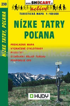 NIZKE TATRY, POLANA 1:100 000