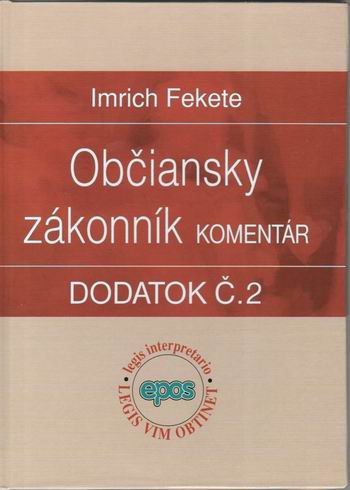 OBCIANSKY ZAKONNIK - KOMENTAR - DODATOK C. 2