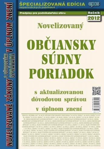 NOVELIZOVANY OBCIANSKY SUDNY PORIADOK