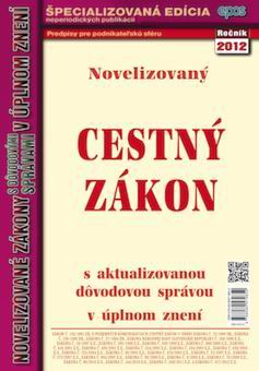 NOVELIZOVANY CESTNY ZAKON