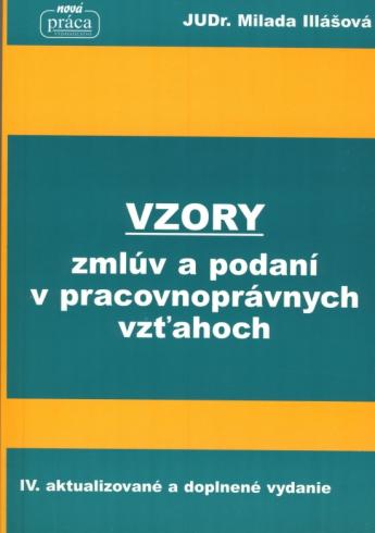 VZORY ZMLUV A PODANI V PRACOVNOPRAVNYCH VZTAHOCH