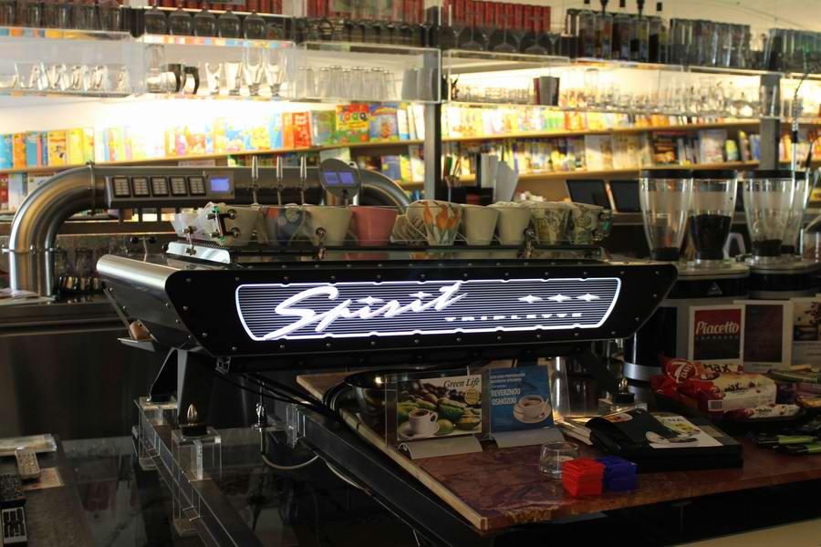 Bookcafe - kávovar Spirit